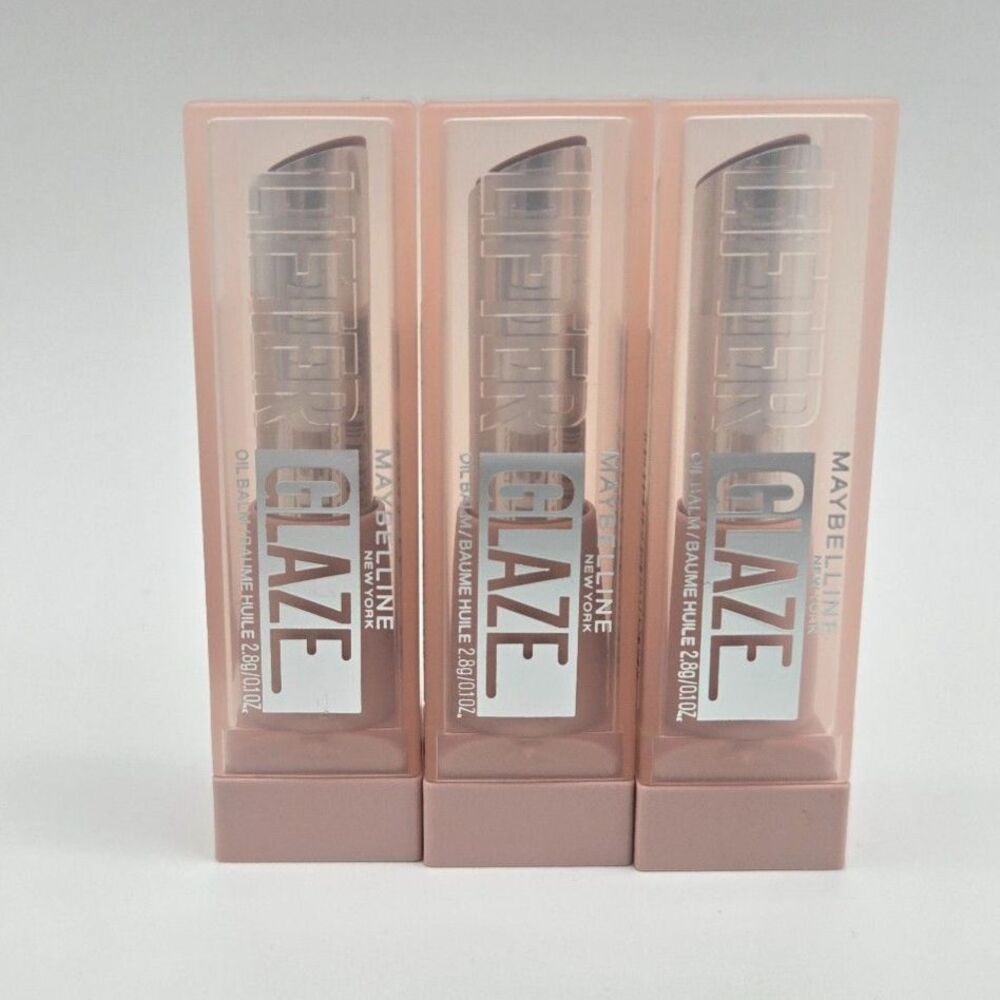 Title: 3 Pack Maybelline Lifter Glaze Oil Balm 006 Caramel Glow 2.8g / 0.1 oz
